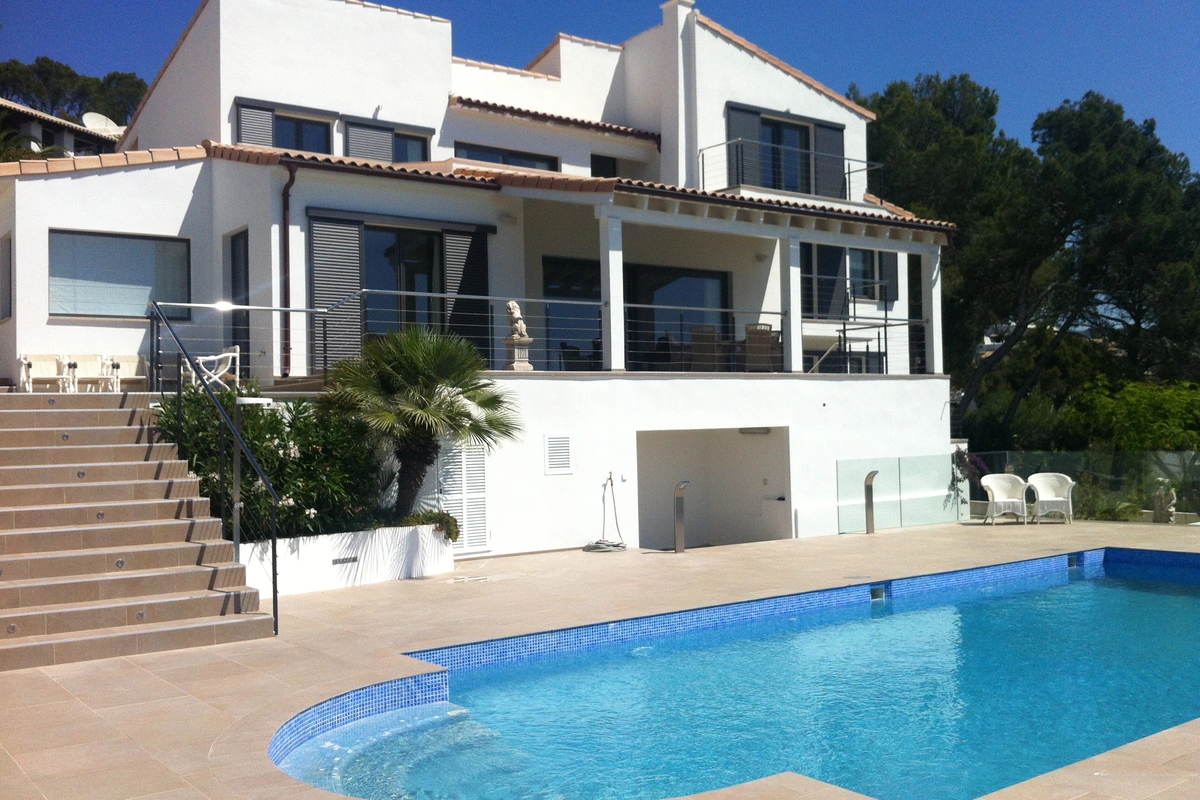 Arquitecto Mallorca Rehabilitación completa con piscina, Port Andratx 1